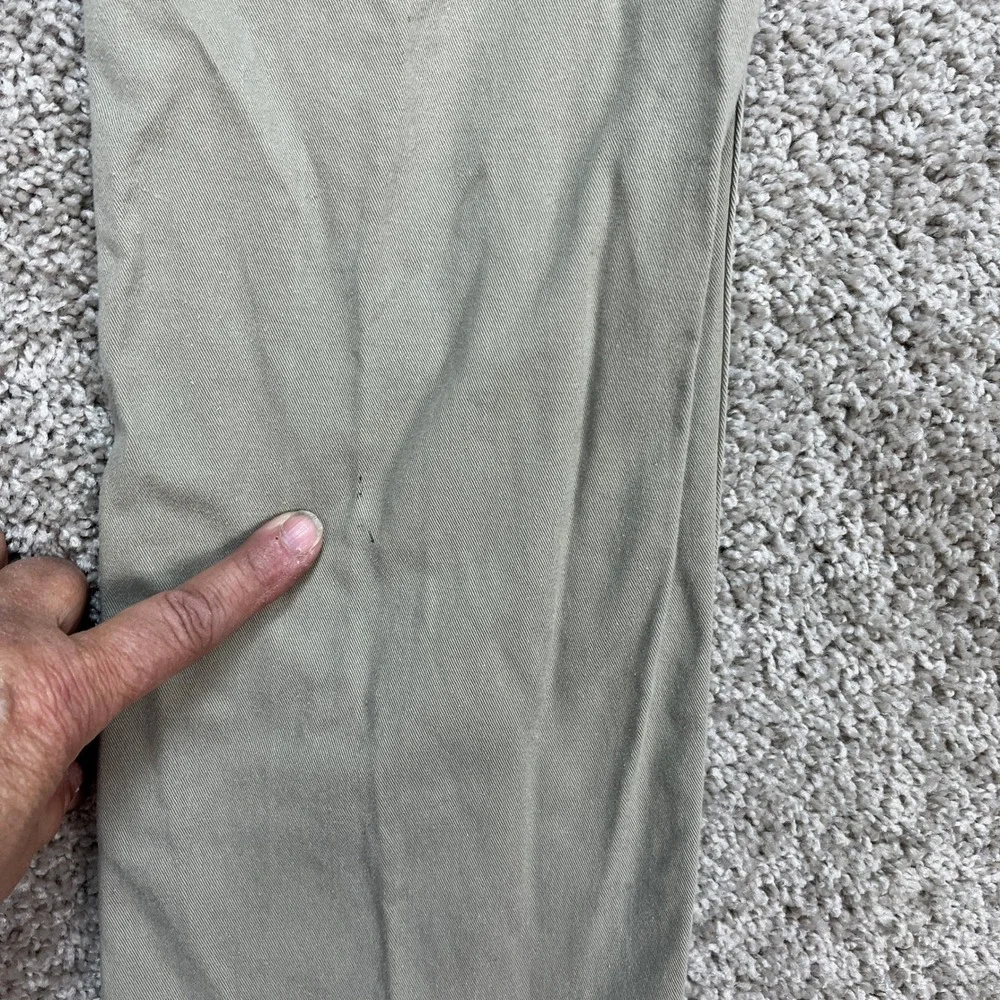 Levis 511 Pants Mens 30x32 Khaki Tan Flat Front 5 Pocket Slim Fit Twill Chino